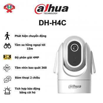 Camera Wifi quay quét trong nhà DAHUA DH-H4C 4MP