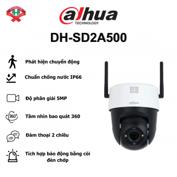 Camera PTZ Wifi Dahua 2MP DH-SD2A500-GN-AW-PV