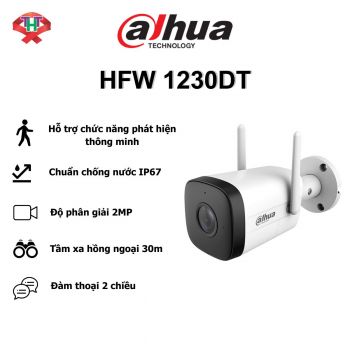 Camera Wifi ngoài trời 2MP Dahua DH-IPC-HFW1230DT-STW