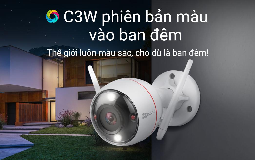 Camera EZVIZ CS-C3W(A0-3C2WFRL) - camera ngoài trời ip wifi