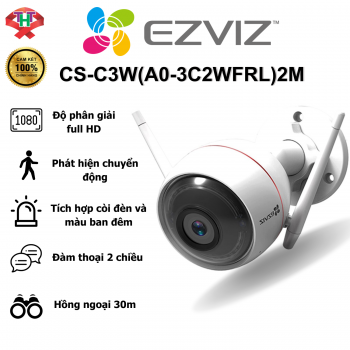 Camera EZVIZ CS-C3W(A0-3C2WFRL) 2M mầu đêm (C3W)