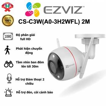 Camera EZVIZ CS-C3W(A0-3H2WFL) 2M Thường Mầu đêm