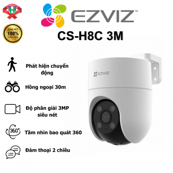 Camera Quan Sát Wifi EZVIZ CS-H8C 3M