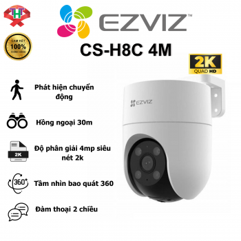 Camera Quan Sát Wifi EZVIZ CS-H8C 4M