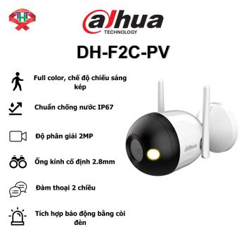 Camera Wifi Bullet DAHUA DH-F2C-PV