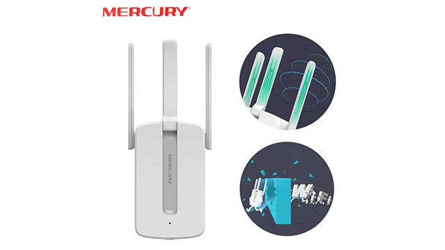 Bộ kích sóng Wifi Mercury MW300RE - Mercury MW300RE - Bộ kích sóng Wifi