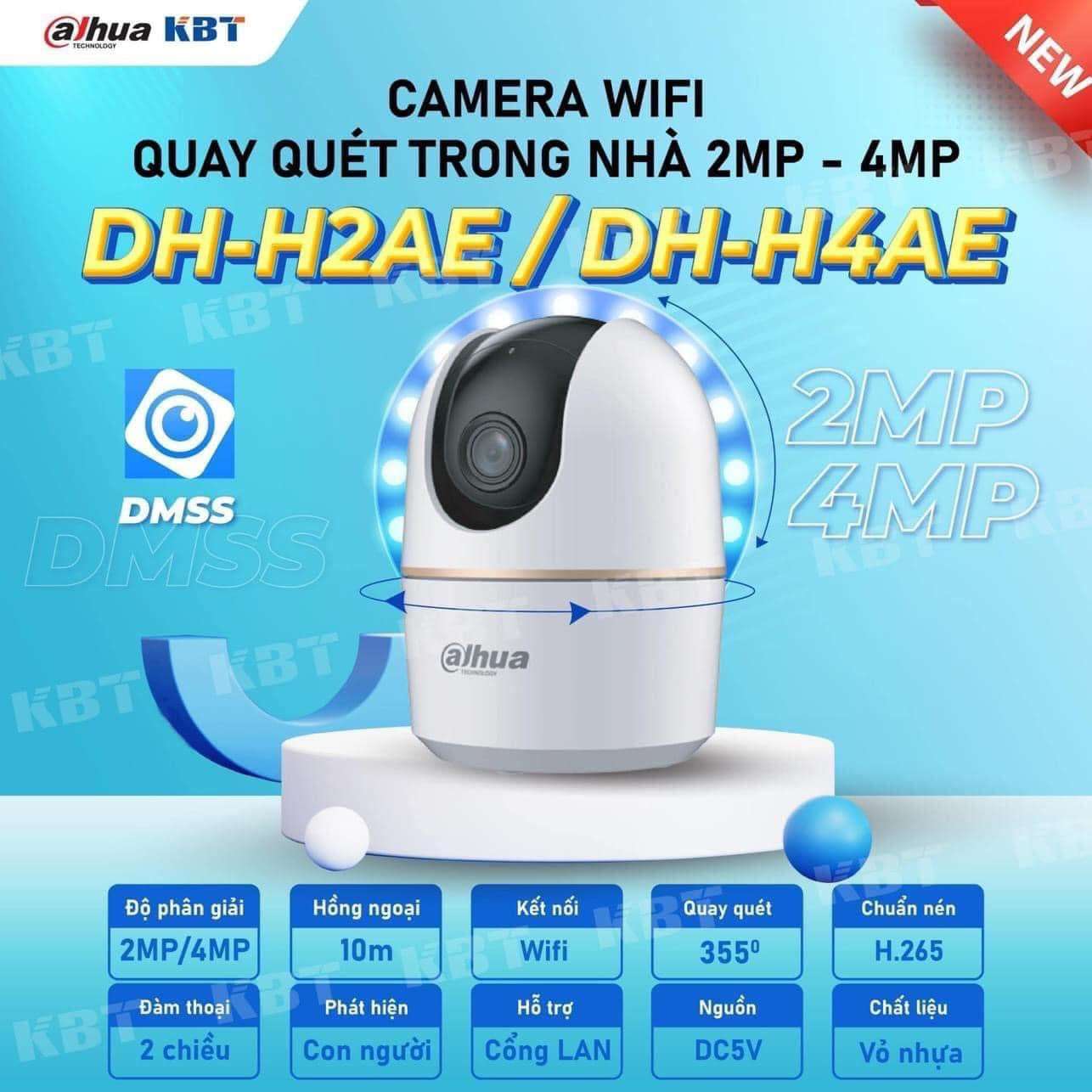 Camera-WiFi-Dahua-DH-H2AE